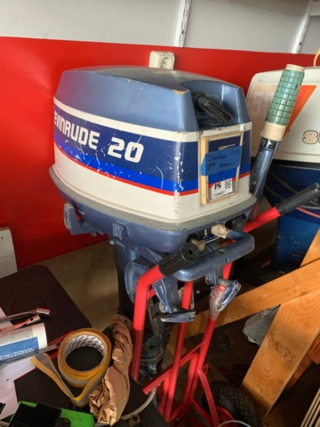 1134631-1 Boat engine Evinrude 20hp