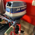 1134631-2 Boat engine Evinrude 20hp