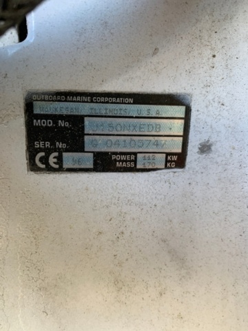 1134626-6 Boat engine Johnson V6 150hp