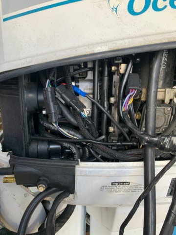 1134626-17 Boat engine Johnson V6 150hp