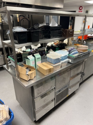 982774-4 Cooling benches 2 pcs with work surface and shelf - Novameta 2021