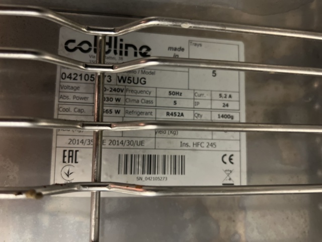 982773-3 Blast chiller Coldline W5UG