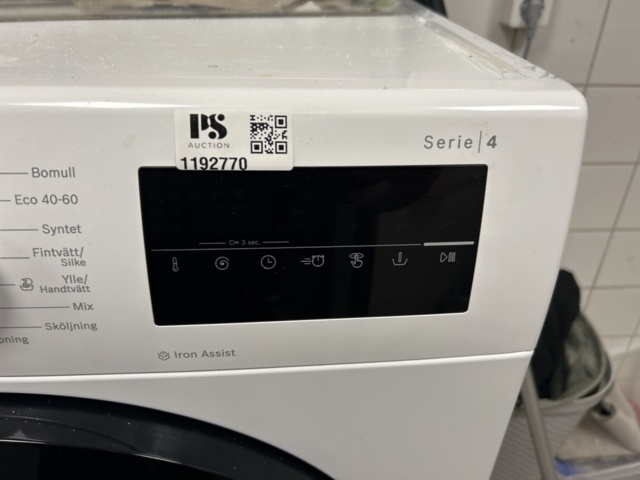 1192770-3 Washing machine on stand Bosch Series 4