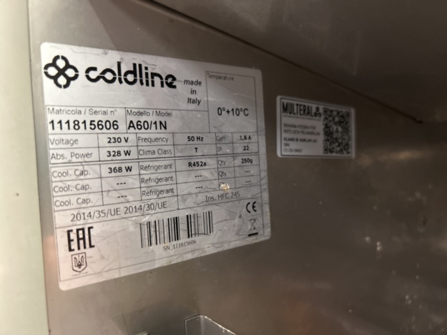 1192778-5 Refrigerator Coldline A60/1N