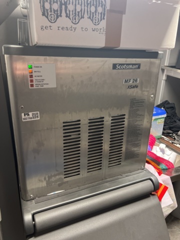 982799-2 Flake ice machine Scotsman MF 26 Xsafe