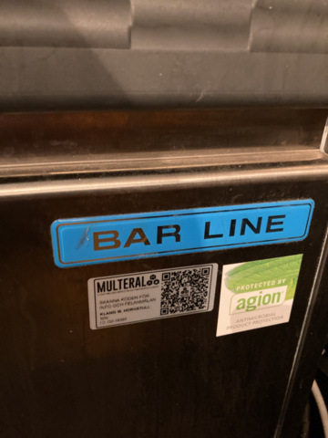 1200384-3 bar Line Ice machine crushed ice