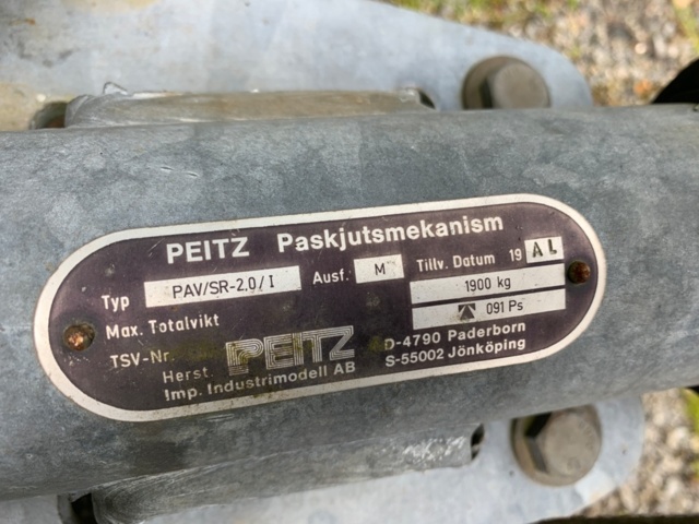 1134615-12 Maco Lift Type Boggi trailer -1990