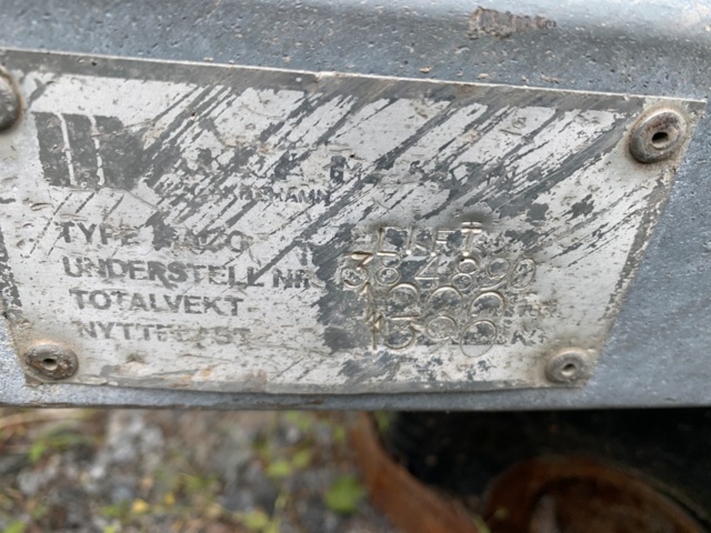 1134615-11 Maco Lift Type Boggi trailer -1990