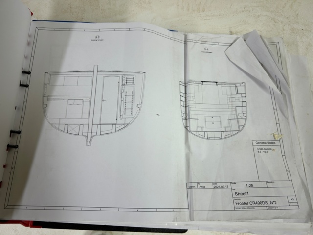 1144576-51 Sailboat CR 490 DS No 6 - Not completed