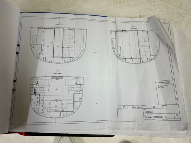 1144576-52 Sailboat CR 490 DS No 6 - Not completed