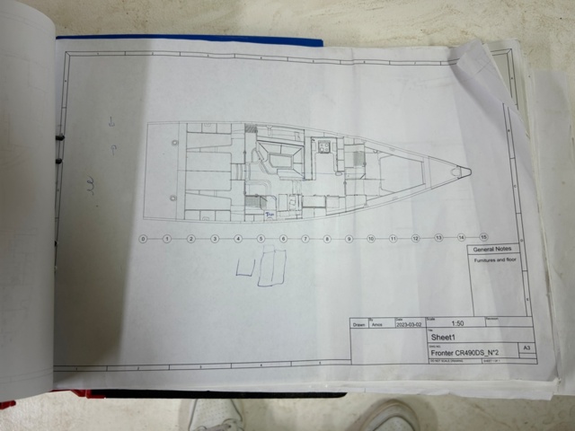 1144576-53 Sailboat CR 490 DS No 6 - Not completed