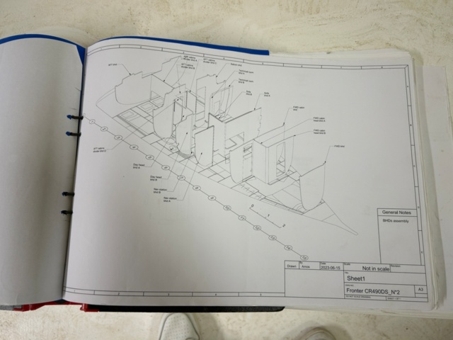 1144576-55 Sailboat CR 490 DS No 6 - Not completed