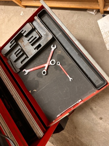 1144587-10 Tool trolley Ampro - defective