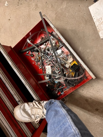 1144587-13 Tool trolley Ampro - defective