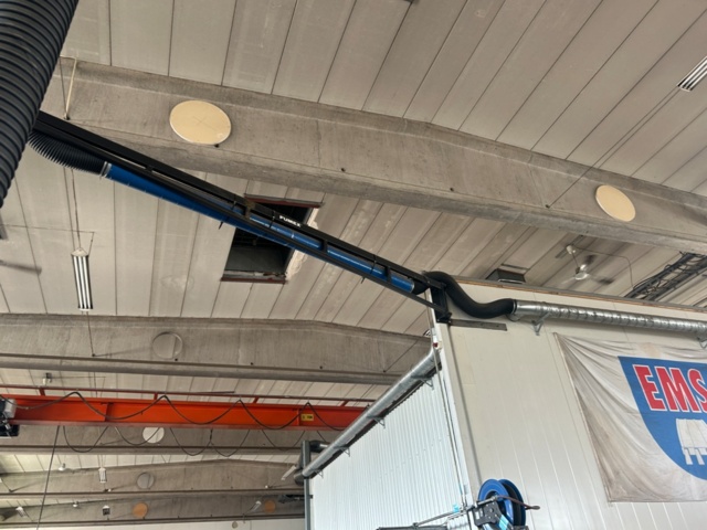 1144609-3 Exhaust extraction arm Fumex - with unit