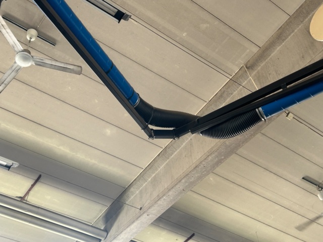 1144609-4 Exhaust extraction arm Fumex - with unit