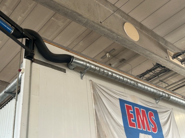 1144609-5 Exhaust extraction arm Fumex - with unit