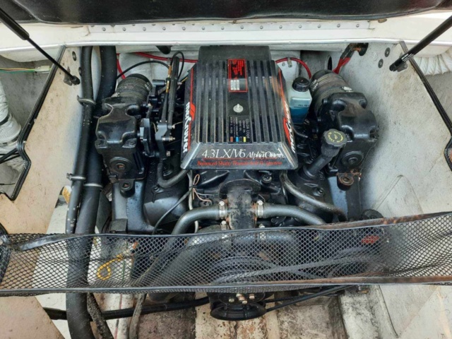 1208922-23 Motorboat Bayliner capri ss 1995 mercruiser 4.3 bravo one gen 2