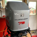 1134635-3 Boat engine Mariner 75hp 4-stroke