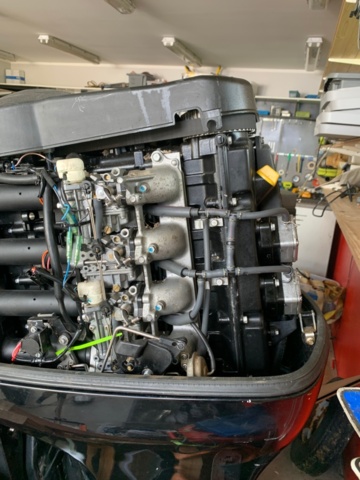 1134635-19 Boat engine Mariner 75hp 4-stroke