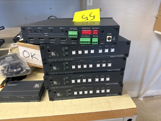 1215501-4 Kramer switches and more