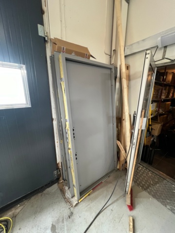 1215837-1 Security door Daloc S33 Grey