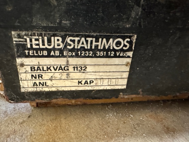 1215895-4 Pall våg 1000 kg