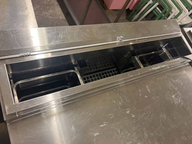 1177840-3 Cold storage bench Inox Baltic KTL-1206 on wheels - 2021