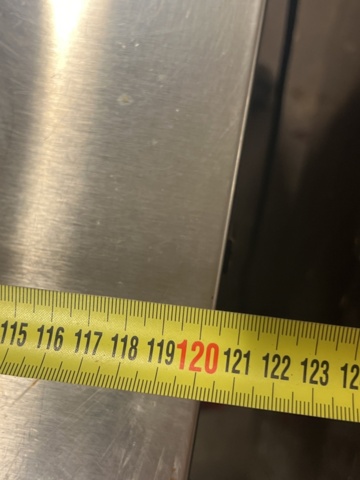 1177840-6 Cold storage bench Inox Baltic KTL-1206 on wheels - 2021