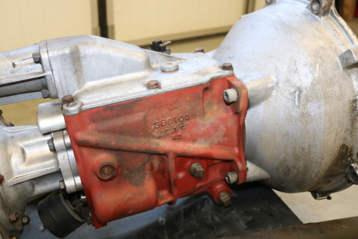 1211114-8 Växellåda M41 med överväxel. Volvo P1800 -61 JENSEN