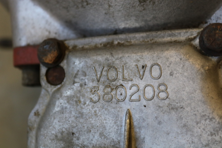 1211114-12 Växellåda M41 med överväxel. Volvo P1800 -61 JENSEN