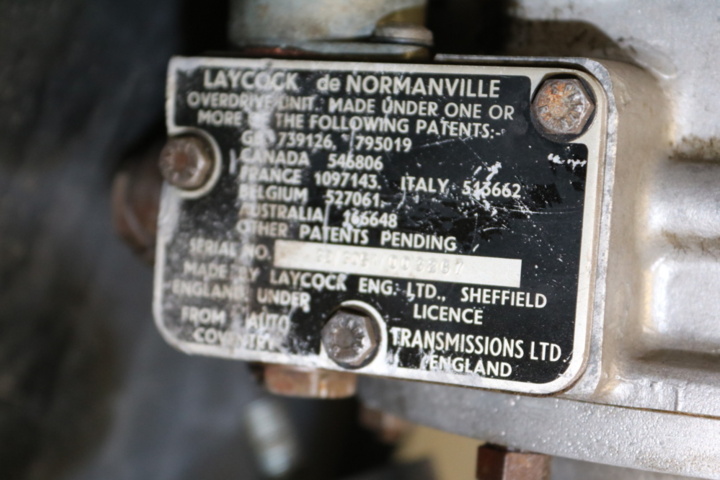 1211114-16 Växellåda M41 med överväxel. Volvo P1800 -61 JENSEN