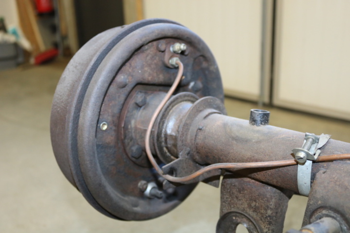 1211115-16 Rear axle Volvo P1800 -61 JENSEN