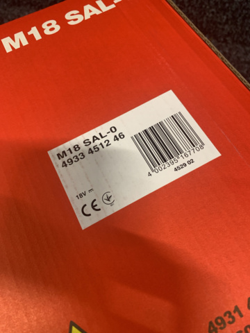 1216094-5 Work light Milwaukee M18 SAL-0