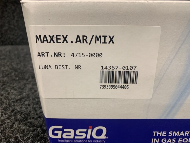 1216139-3 Gasiq Maxex Argon/Mix gas watch