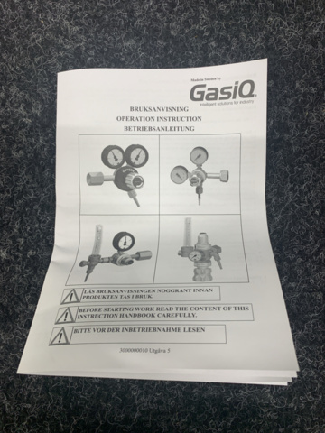 1216139-6 Gasiq Maxex Argon/Mix gas watch