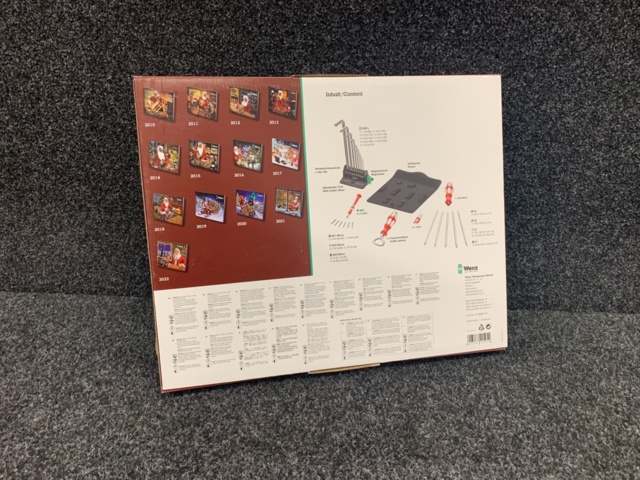 1216208-3 Advent calendar - 28-piece hand tool set Wera 136607