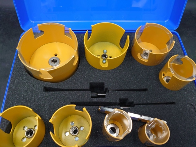 1210290-3 Pro-Fit hole saw set 10 pieces - Shipping included