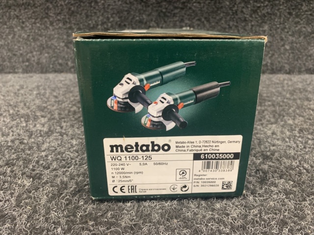 1216111-5 Angle grinder Metabo WQ 1100-125