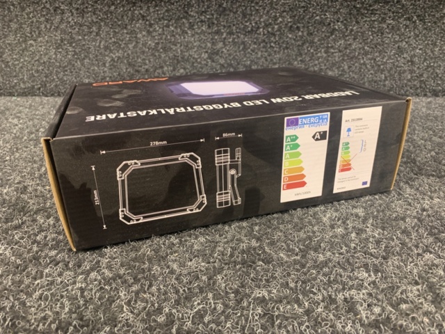 1216124-3 Construction spotlight Award LED 20W rechargeable