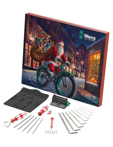 1216211-1 Advent calendar - 28-piece hand tool set Wera 136607