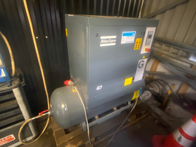 1216729-1 Screw compressor Atlas Copco G7 -2017
