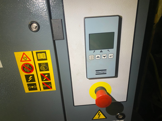 1216729-5 Screw compressor Atlas Copco G7 -2017