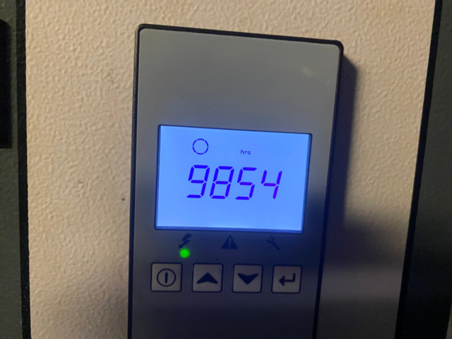 1216729-6 Screw compressor Atlas Copco G7 -2017