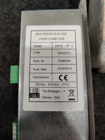 1162893-13 Thermometer, control unit, humidity sensor and control panel for oven