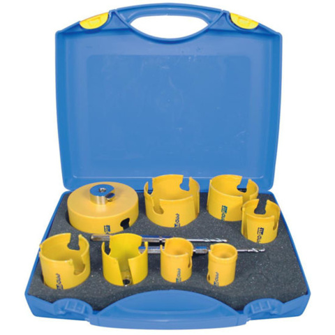 1210290-1 Pro-Fit hole saw set 10 pieces - Shipping included