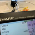 1068525-3 Cash register Sharp POS Terminal UP-3500