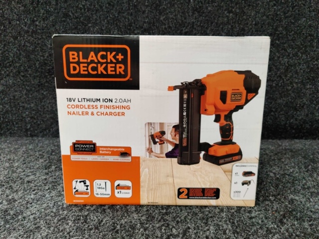 1217043-1 Nail gun Black & Decker BCNG01D1QW 18V