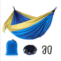 1217484-1 Hängmatta i nylon, Blå-gul