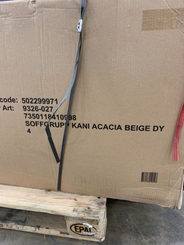 1212567-3 Sofa group Cello Haverdal in Acacia